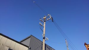 高圧設備～名古屋市緑区の工場にてＳＯＧ（高圧気中開閉器）の取替電気工